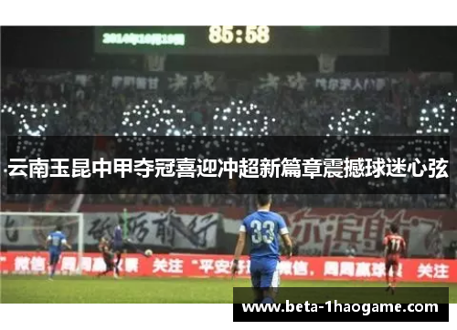 云南玉昆中甲夺冠喜迎冲超新篇章震撼球迷心弦 云南玉昆中甲夺冠喜迎冲超新篇章震撼球迷心弦